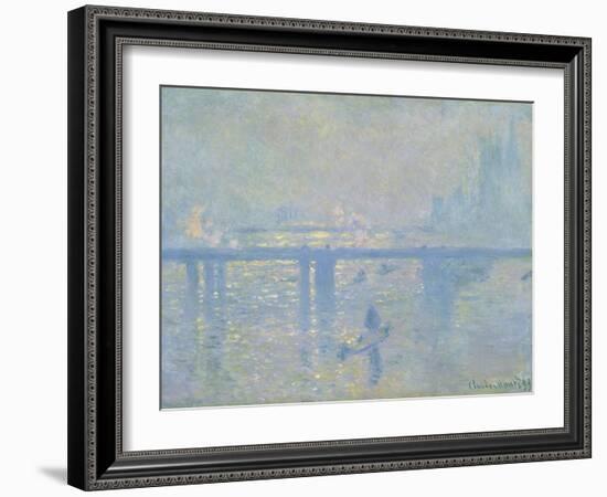 Bridge, 1899-Claude Monet-Framed Giclee Print