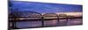 Bridge across a River, Big Four Bridge, Louisville, Kentucky, USA-null-Mounted Photographic Print