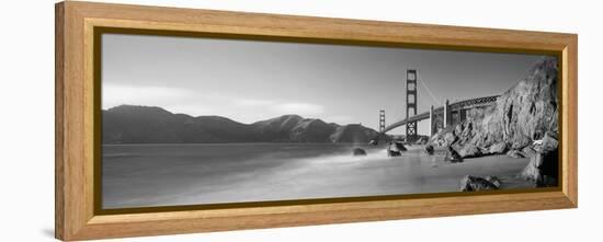 Bridge across a Sea, Golden Gate Bridge, San Francisco, California, USA-null-Framed Stretched Canvas