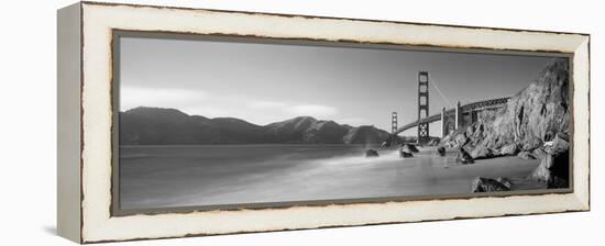 Bridge across a Sea, Golden Gate Bridge, San Francisco, California, USA-null-Framed Stretched Canvas