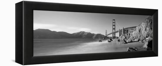 Bridge across a Sea, Golden Gate Bridge, San Francisco, California, USA-null-Framed Stretched Canvas