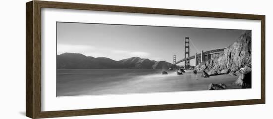 Bridge across a Sea, Golden Gate Bridge, San Francisco, California, USA-null-Framed Photographic Print
