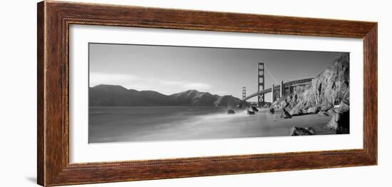 Bridge across a Sea, Golden Gate Bridge, San Francisco, California, USA-null-Framed Photographic Print