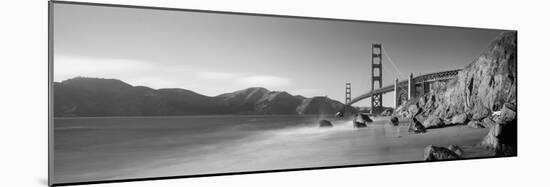 Bridge across a Sea, Golden Gate Bridge, San Francisco, California, USA-null-Mounted Photographic Print