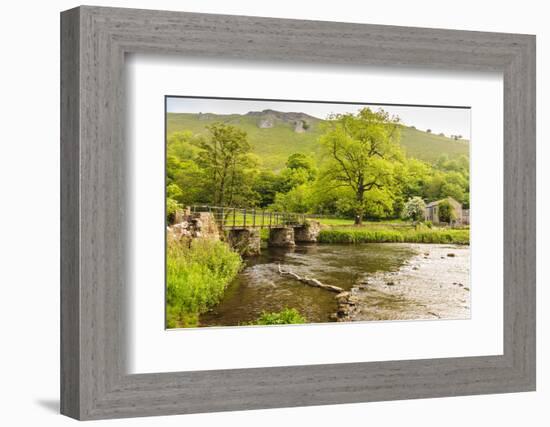 Bridge across River Wye, Stone Farm Buildings, Monsal Dale-Eleanor Scriven-Framed Photographic Print