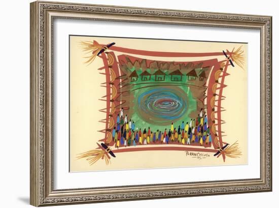 Bridge across Time, 2005-Oglafa Ebitari Perrin-Framed Giclee Print