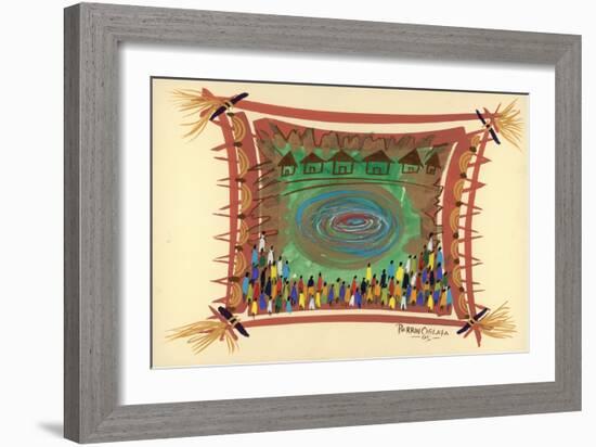 Bridge across Time, 2005-Oglafa Ebitari Perrin-Framed Giclee Print