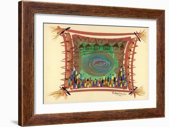 Bridge across Time, 2005-Oglafa Ebitari Perrin-Framed Giclee Print
