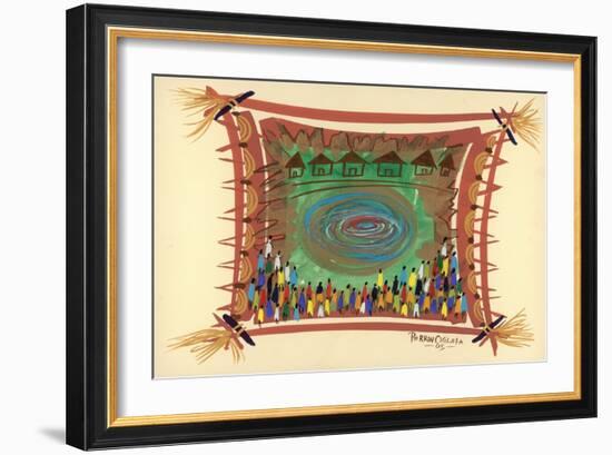 Bridge across Time, 2005-Oglafa Ebitari Perrin-Framed Giclee Print