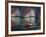 Bridge and Boat on Wuyang River, Zhenyuan, Guizhou, China-Keren Su-Framed Photographic Print