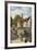 Bridge and Green Quay, Bruges, Belgium, C1924-Horace W Nicholls-Framed Giclee Print