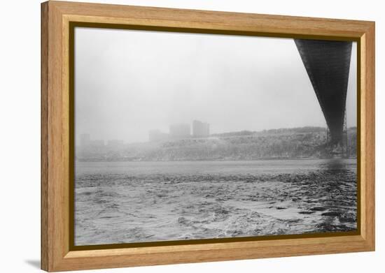 Bridge and Palisades-Evan Morris Cohen-Framed Premier Image Canvas