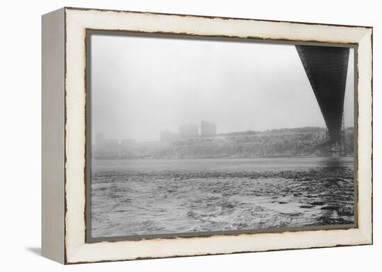 Bridge and Palisades-Evan Morris Cohen-Framed Premier Image Canvas