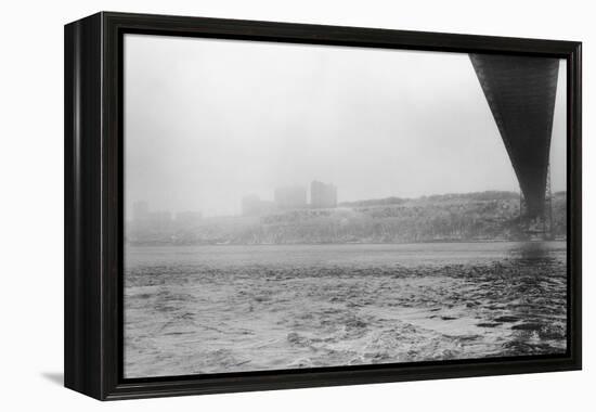 Bridge and Palisades-Evan Morris Cohen-Framed Premier Image Canvas