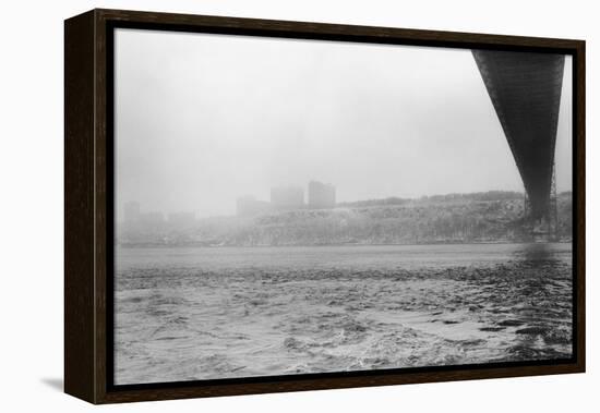 Bridge and Palisades-Evan Morris Cohen-Framed Premier Image Canvas