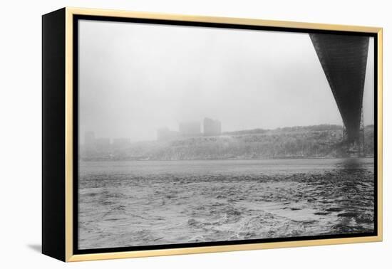 Bridge and Palisades-Evan Morris Cohen-Framed Premier Image Canvas