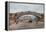 Bridge and Pier, Clacton-On-Sea-Alfred Robert Quinton-Framed Premier Image Canvas