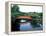 Bridge and Pond of Shinsen-En Garden, Kyoto, Japan-null-Framed Premier Image Canvas