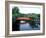 Bridge and Pond of Shinsen-En Garden, Kyoto, Japan-null-Framed Photographic Print