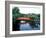 Bridge and Pond of Shinsen-En Garden, Kyoto, Japan-null-Framed Photographic Print