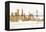 Bridge and Skyline Gold-Avery Tillmon-Framed Stretched Canvas