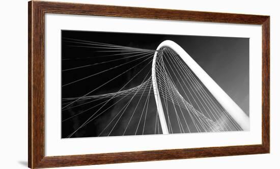 Bridge Arch and Cables-Ken Bremer-Framed Giclee Print