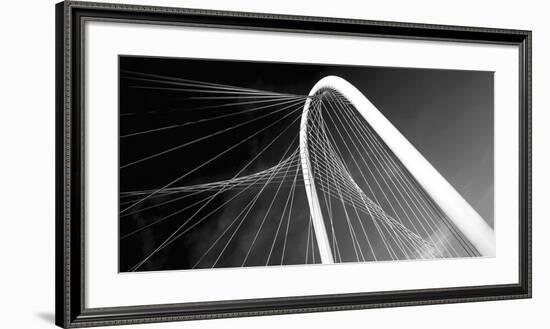 Bridge Arch and Cables-Ken Bremer-Framed Giclee Print