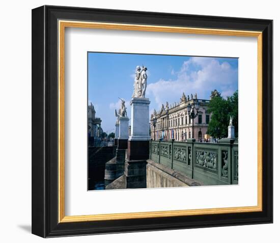 Bridge Armory Berlin, Germany-null-Framed Art Print