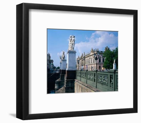 Bridge Armory Berlin, Germany-null-Framed Art Print