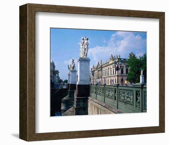 Bridge Armory Berlin, Germany-null-Framed Art Print