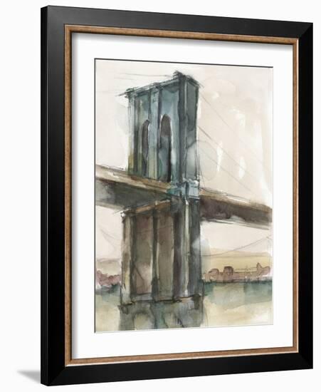 Bridge at Sunset II-Ethan Harper-Framed Art Print