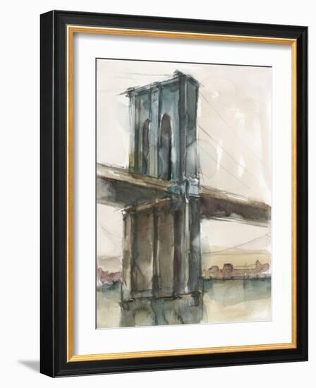 Bridge at Sunset II-Ethan Harper-Framed Art Print