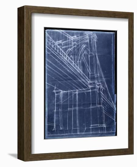 Bridge Blueprint II-Ethan Harper-Framed Premium Giclee Print