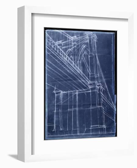 Bridge Blueprint II-Ethan Harper-Framed Premium Giclee Print