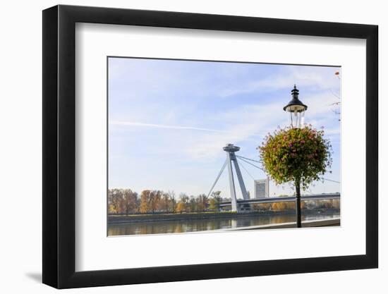 Bridge. Bratislava. Slovakia-Tom Norring-Framed Photographic Print