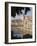 Bridge, Cathedral and Painted Houses on the Bank of the Riu Onyar, Girona, Catalonia, Spain-Martin Child-Framed Photographic Print