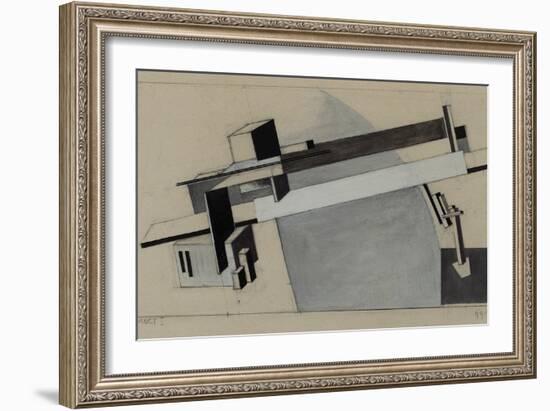 Bridge I-El Lissitzky-Framed Giclee Print