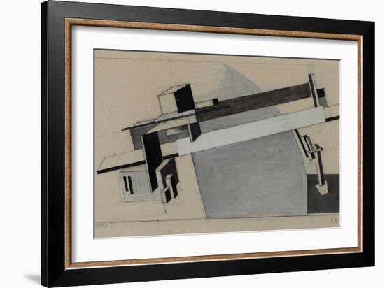 Bridge I-El Lissitzky-Framed Giclee Print