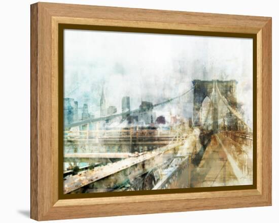 Bridge Impression-Ken Roko-Framed Stretched Canvas