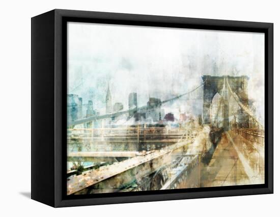 Bridge Impression-Ken Roko-Framed Stretched Canvas