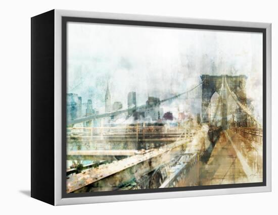 Bridge Impression-Ken Roko-Framed Stretched Canvas