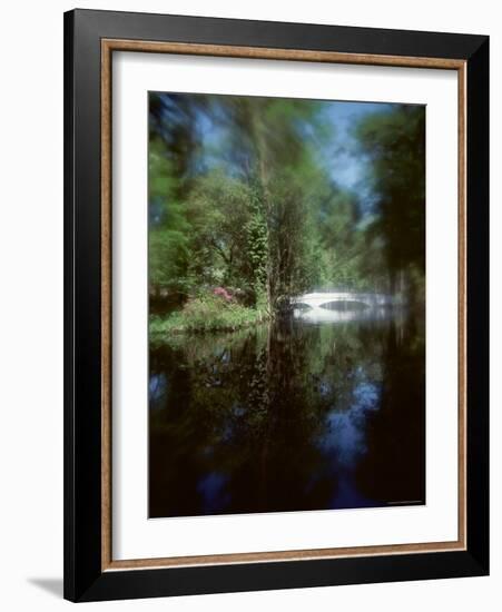 Bridge in a Garden-null-Framed Photographic Print