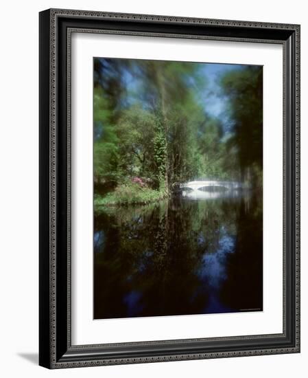 Bridge in a Garden-null-Framed Photographic Print