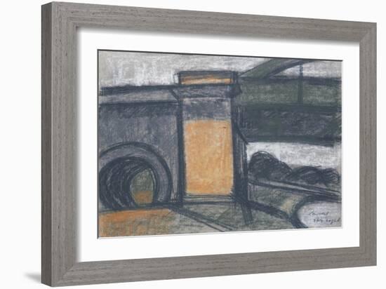 Bridge in Szeged, 1964-Emil Parrag-Framed Giclee Print