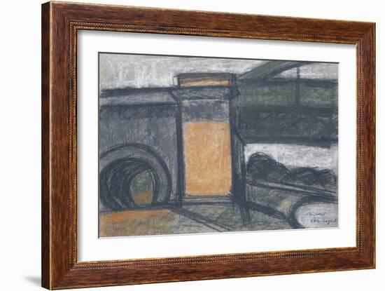 Bridge in Szeged, 1964-Emil Parrag-Framed Giclee Print