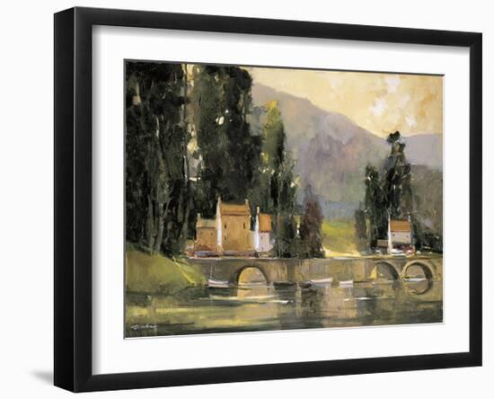 Bridge in the Cottswalds-Ted Goerschner-Framed Giclee Print