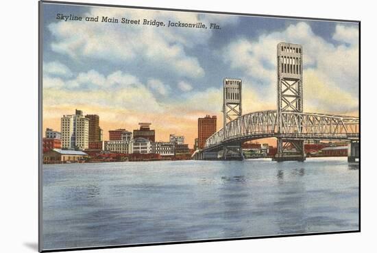 Bridge, Jacksonville, Florida-null-Mounted Art Print