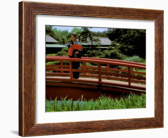 Bridge, Japan-Bill Bachmann-Framed Photographic Print