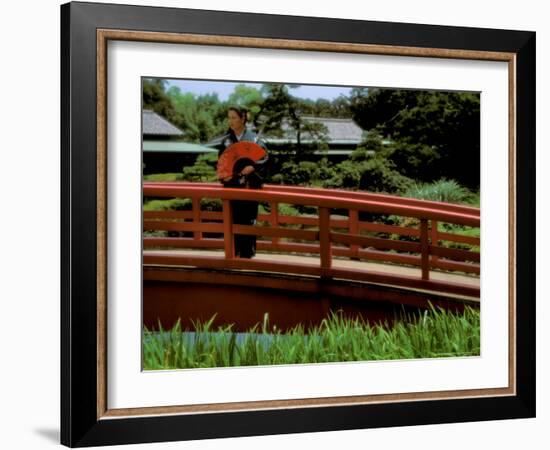 Bridge, Japan-Bill Bachmann-Framed Photographic Print