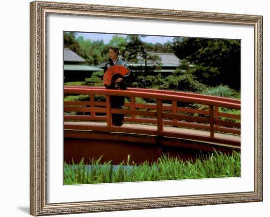 Bridge, Japan-Bill Bachmann-Framed Photographic Print